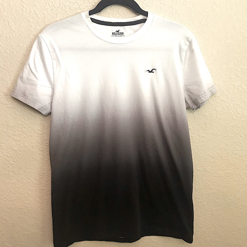 Hollister Ombré Dipped Dye Tee